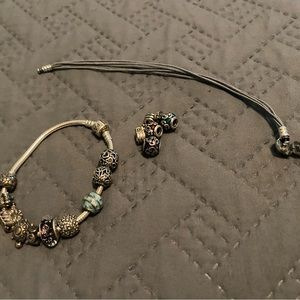 Pandora bracelets and charms